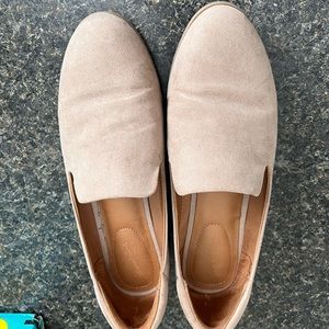 Suede loafers